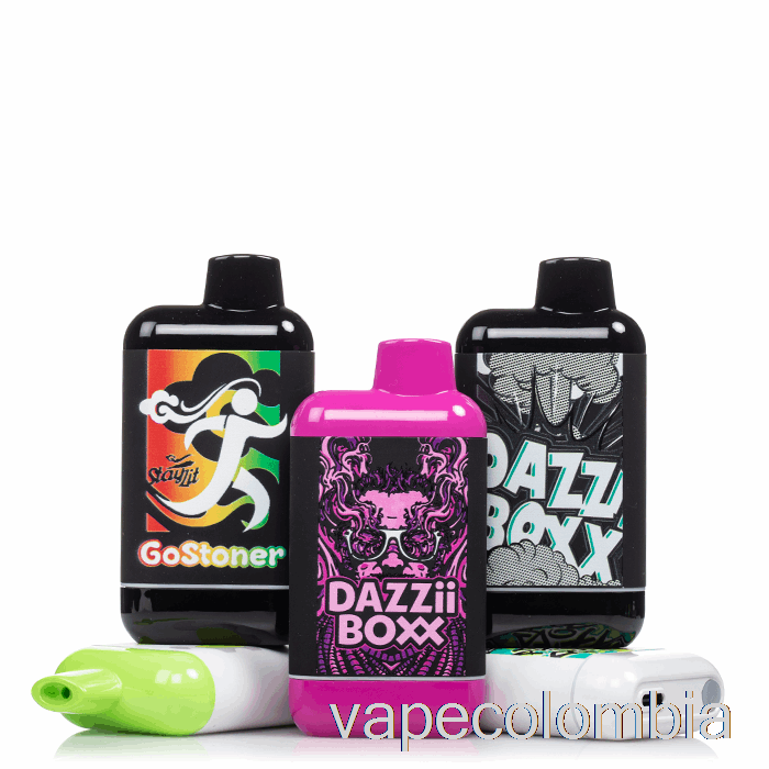 Vape Kit Completo Dazzleaf Dazzii Boxx 510 Batería Btc Negro (cuero)